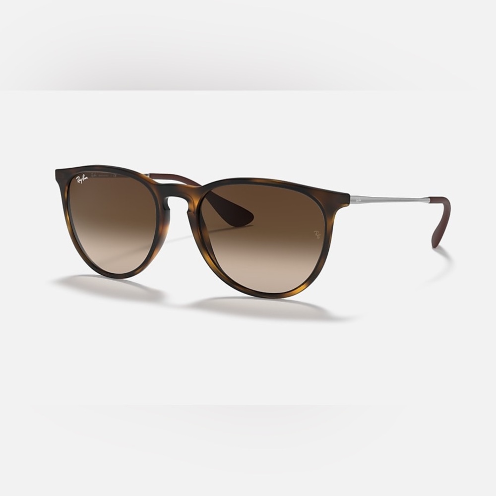 Used Ray-Ban Erika Tortoise Sunglasses Havana Polarized